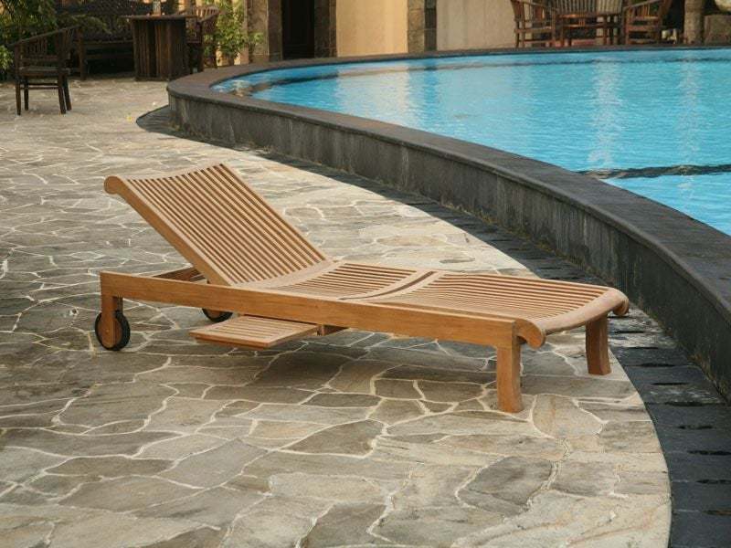 Bristol Sun Lounger -Garden Furniture Centre-MidRange,Loungers,Outdoor Furniture,Teak Garden Furniture,Loungers & Daybeds,Teak Loungers,Teak Loungers Loungers-{collection_title}