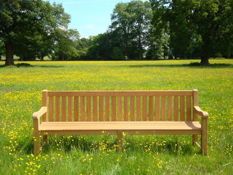 Britannia Teak Bench  240cm | FSC® Certified-Garden Furniture Centre-HighRange,Active,park benches,Teak,Benches,Outdoor Furniture,FSC®,Teak Benches Benches,Memorial Benches,Teak Benches-{collection_title}