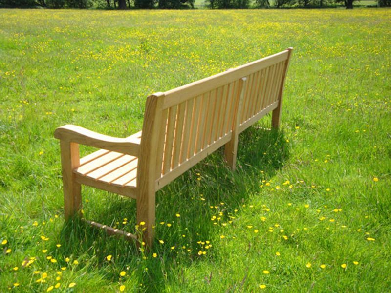 Britannia Teak Bench  240cm | FSC® Certified-Garden Furniture Centre-HighRange,Active,park benches,Teak,Benches,Outdoor Furniture,FSC®,Teak Benches Benches,Memorial Benches,Teak Benches-{collection_title}