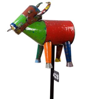 Bruce the Bull Mailbox - Ex Display
