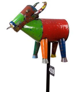 Bruce the Bull Mailbox - Ex Display