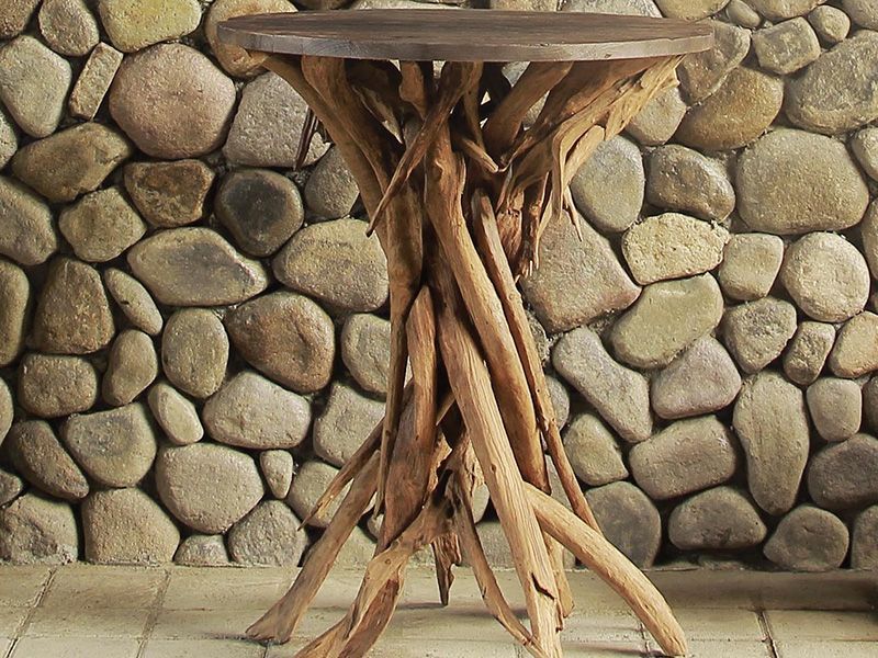 Baka Bar Set | Two Stools-Garden Furniture Centre-Root,Indoor Dining,MidInstock,instock,MidRange,Outdoor Furniture,Teak Garden Furniture,Reclaimed Furniture,Bars & Bar Sets-{collection_title}