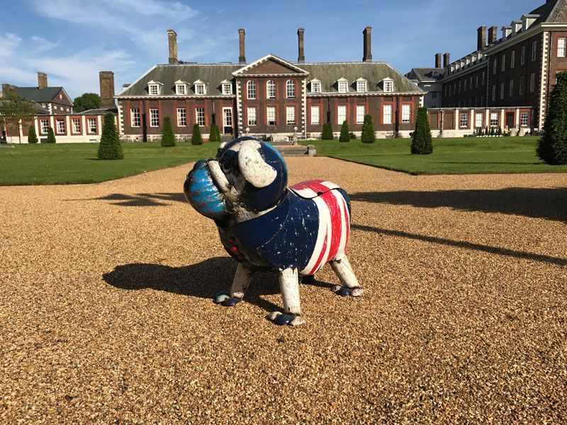 Winston The Bull Dog -Garden Furniture Centre-MidInstock,instock,MidRange,Union,Ornaments Accessories,Ornaments,Accessories,Ranges,Animal Garden Ornaments,Think Outside Range,Metal Garden Ornaments,Novelty Drinks Coolers,Think Outside Range Ranges,Coronation Range-{collection_title}