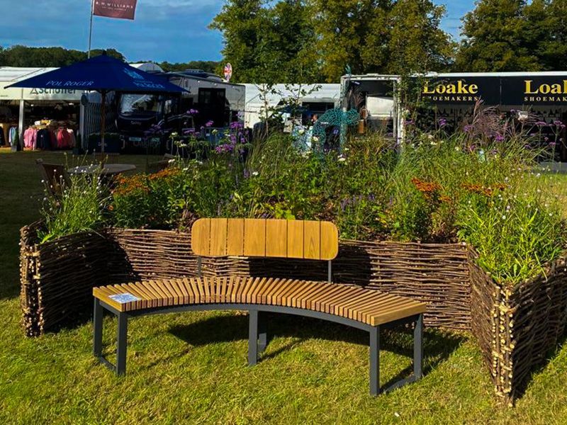 Mandalay Curved Backless Bench | FSC® Certified-Garden Furniture Centre-MidInstock,instock,MidRange,Backless,Outdoor Furniture,Teak Garden Furniture,Benches,FSC®,Teak Benches Benches,Tree Benches,Curved Benches,Teak,Teak Benches-{collection_title}