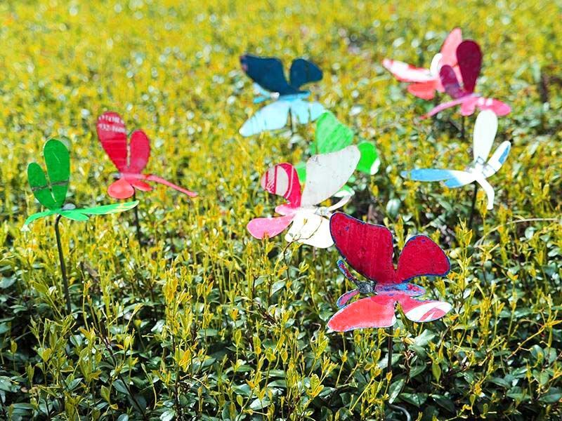Butterfly Stake Small - Set of 10