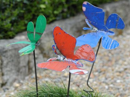 Butterfly Stake Small - Set of 10