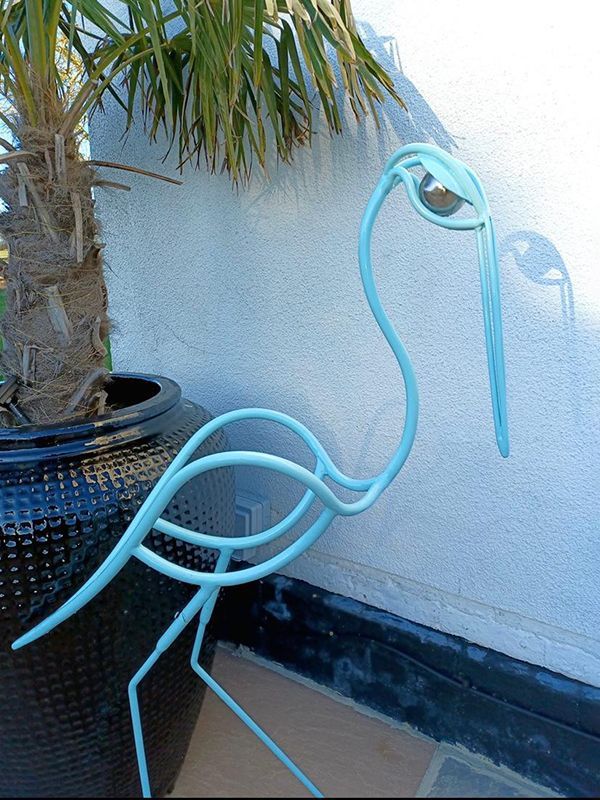 Byron Bird Sculpture-Garden Furniture Centre-48Hour Dispatch,LowRange,Ornaments,Ranges,Animal Garden Ornaments,Think Outside Range,Metal Garden Ornaments,Think Outside Range Ranges,Ornaments Accessories,Accessories-{collection_title}