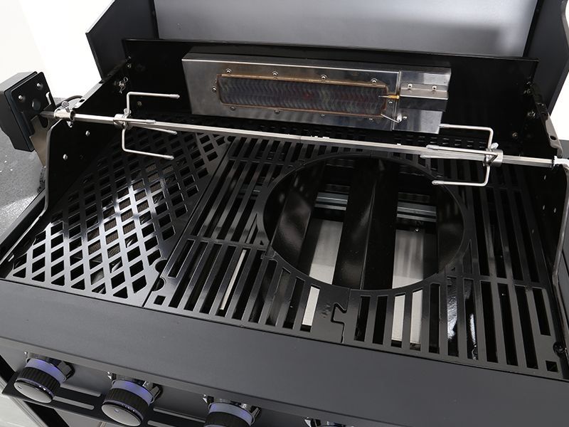 Island Four Burner Kitchen BBQ -Garden Furniture Centre-HighRange,Outdoor Kitchens,Outdoor Kitchen,BBQ's-{collection_title}