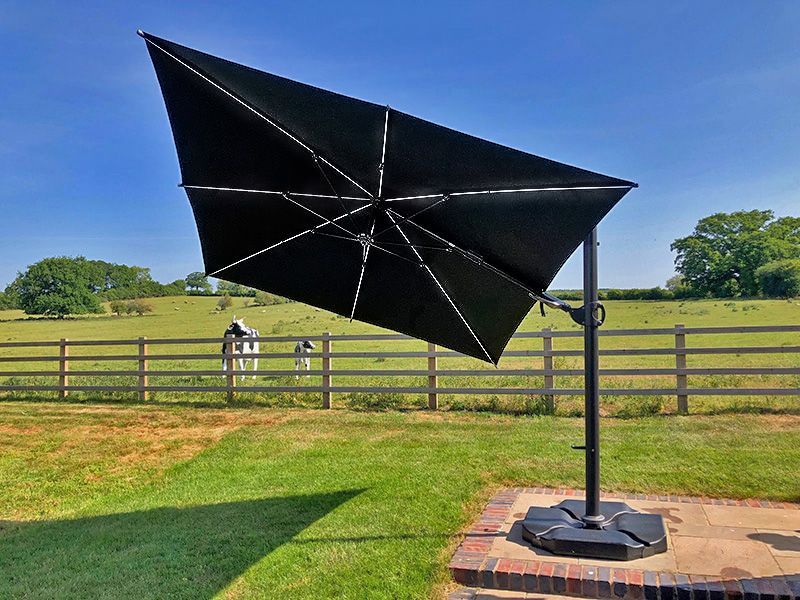 Calypso LED Parasol 3M Square