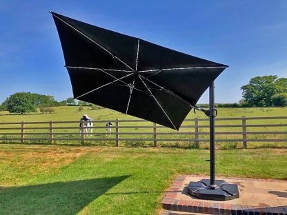Calypso LED Parasol 3M Square
