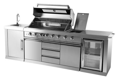 Premium Six Burner Kitchen BBQ