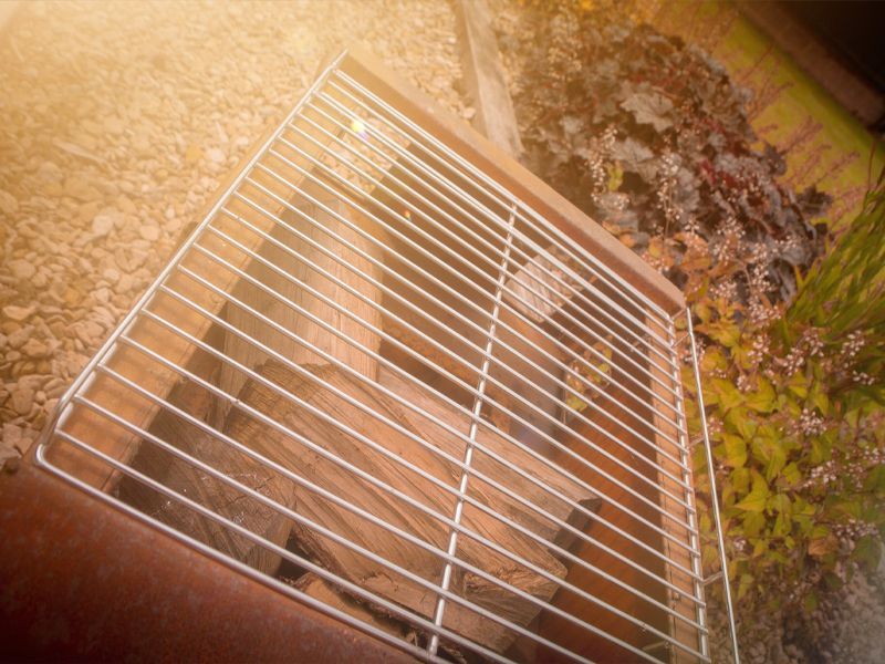 Retro Caravan Firepit & Grill-Garden Furniture Centre-48Hour Dispatch,MidRange,Ornaments,Accessories,Ranges,Think Outside Range,Metal Garden Ornaments,Fire Pits & BBQ's,Think Outside Range Ranges,Fire Pits-{collection_title}