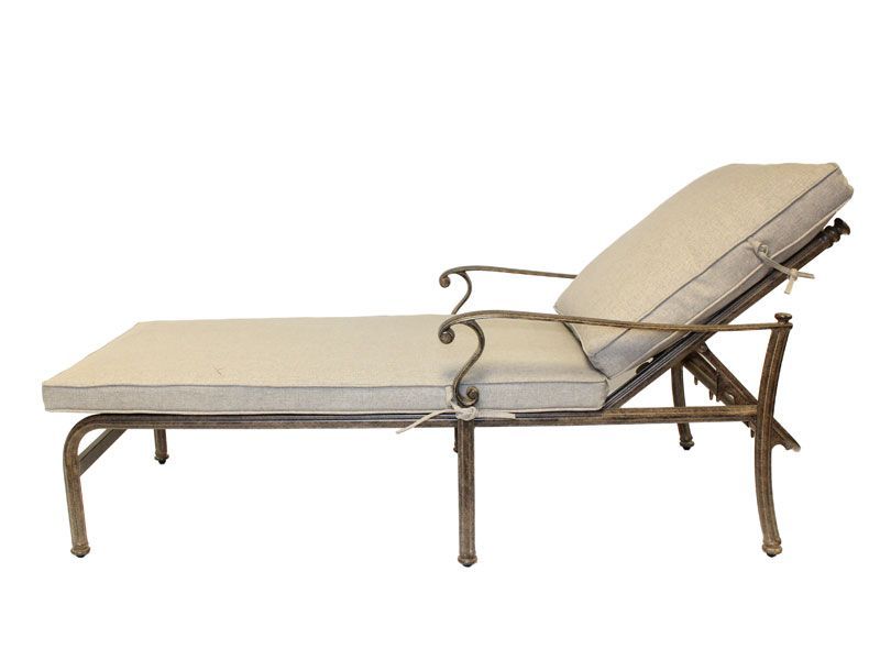 Casino Sun Lounger | Ex-Display-Garden Furniture Centre-MidRange,Loungers & Daybeds,Metal,Outdoor Furniture,Metal Furniture,Casino & Leaf Range,Metal Loungers,Ex-Display,Showroom exdis,Sale-{collection_title}
