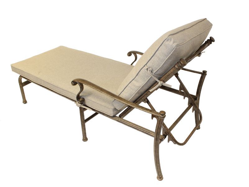 Casino Sun Lounger | Ex-Display-Garden Furniture Centre-MidRange,Loungers & Daybeds,Metal,Outdoor Furniture,Metal Furniture,Casino & Leaf Range,Metal Loungers,Ex-Display,Showroom exdis,Sale-{collection_title}