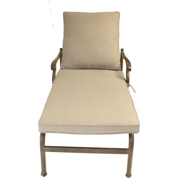 Casino Sun Lounger | Ex-Display-Garden Furniture Centre-MidRange,Loungers & Daybeds,Metal,Outdoor Furniture,Metal Furniture,Casino & Leaf Range,Metal Loungers,Ex-Display,Showroom exdis,Sale-{collection_title}