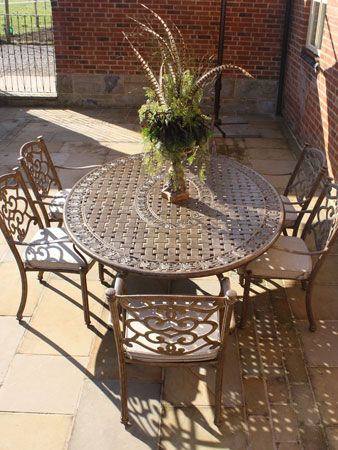 Casino 6 Seater Oval Table and Chairs Set