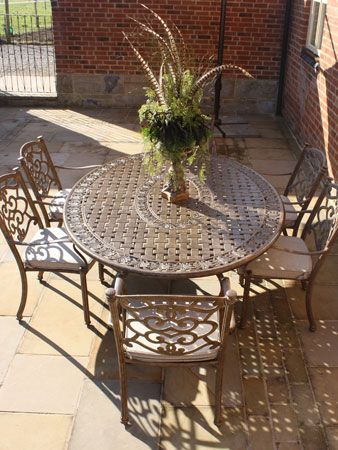 Casino 6 Seater Oval Table and Chairs Set