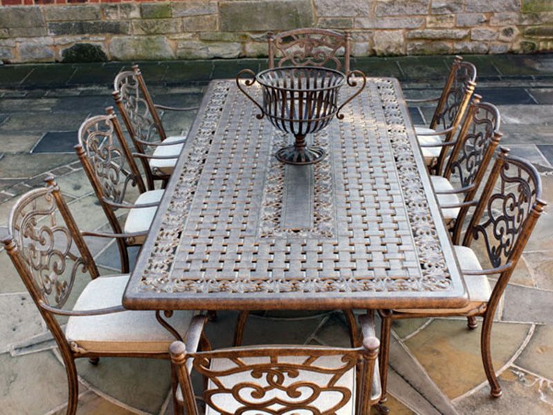 Casino 8 Seater Large Rectangle Table and Chairs 'set' 