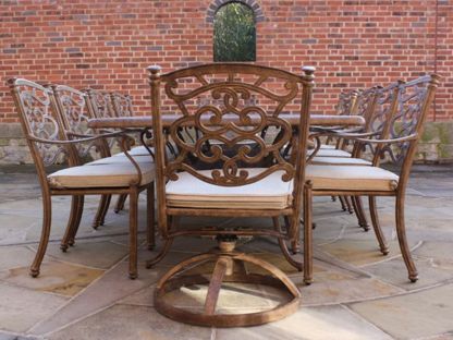 Casino 10 Chair Rectangular Set 