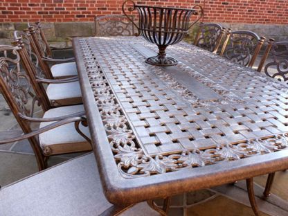 Casino 10 Chair Rectangular Set 