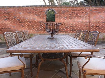 Casino 10 Chair Rectangular Set 