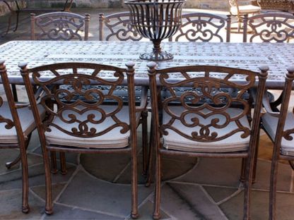 Casino 10 Chair Rectangular Set 