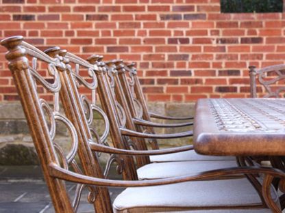 Casino 10 Chair Rectangular Set 