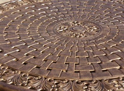 Casino 4 Seater Round Table and Chairs Set