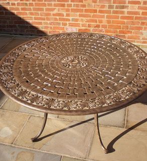 Casino 1.37m Round Table-Garden Furniture Centre-MidRange,Dining Table,Tables,Metal,Outdoor Furniture,Metal Furniture,Ranges,Casino & Leaf Range,Outdoor Dining,Metal Tables Metal-{collection_title}