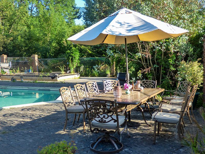 Casino 10 Chair Rectangular Set -Garden Furniture Centre-HighRange,Tables,Dining Set,Metal,Outdoor Furniture,Metal Furniture,Casino & Leaf Range,Outdoor Dining-{collection_title}