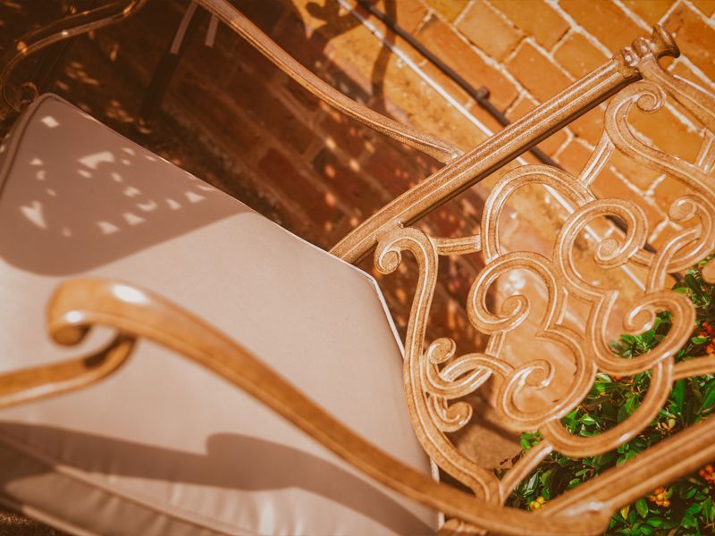 Casino 6 Seater Rectangle Table & Swivel Chairs 'set' -Garden Furniture Centre-HighRange,Tables,Dining Set,Metal,Outdoor Furniture,Metal Furniture,Casino & Leaf Range,Outdoor Dining-{collection_title}