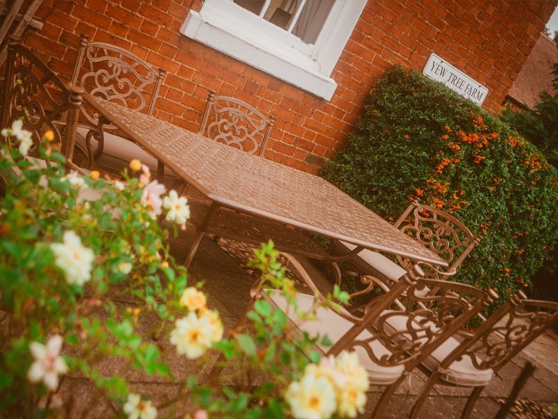 Casino 6 Seater Rectangle Table & Swivel Chairs 'set' -Garden Furniture Centre-HighRange,Tables,Dining Set,Metal,Outdoor Furniture,Metal Furniture,Casino & Leaf Range,Outdoor Dining-{collection_title}