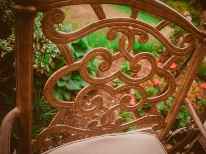Casino 6 Seater Rectangle Table & Swivel Chairs 'set' 