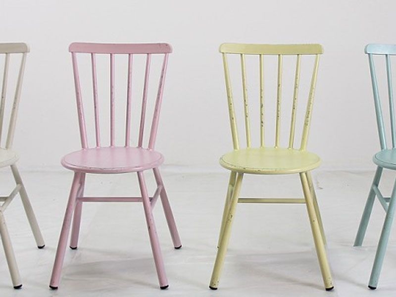 Retro Cafe Dining Chair-Garden Furniture Centre-LowRange,Under 100,Dining Chair,Chair,Outdoor Furniture,Metal Furniture,Retro Range,Outdoor Dining,Balcony & Duo Sets,Metal,Metal Chairs,Sale,Clearance Line-{collection_title}