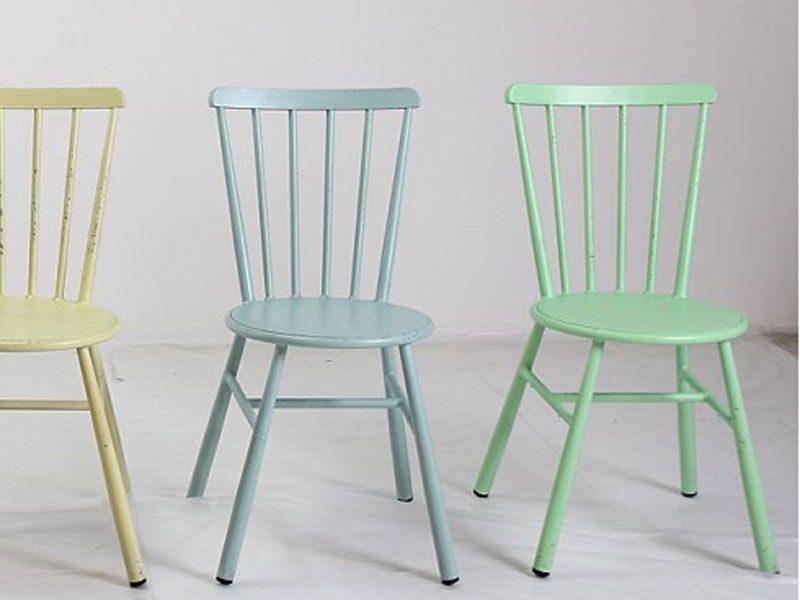 Retro Cafe Dining Chair-Garden Furniture Centre-LowRange,Under 100,Dining Chair,Chair,Outdoor Furniture,Metal Furniture,Retro Range,Outdoor Dining,Balcony & Duo Sets,Metal,Metal Chairs,Sale,Clearance Line-{collection_title}