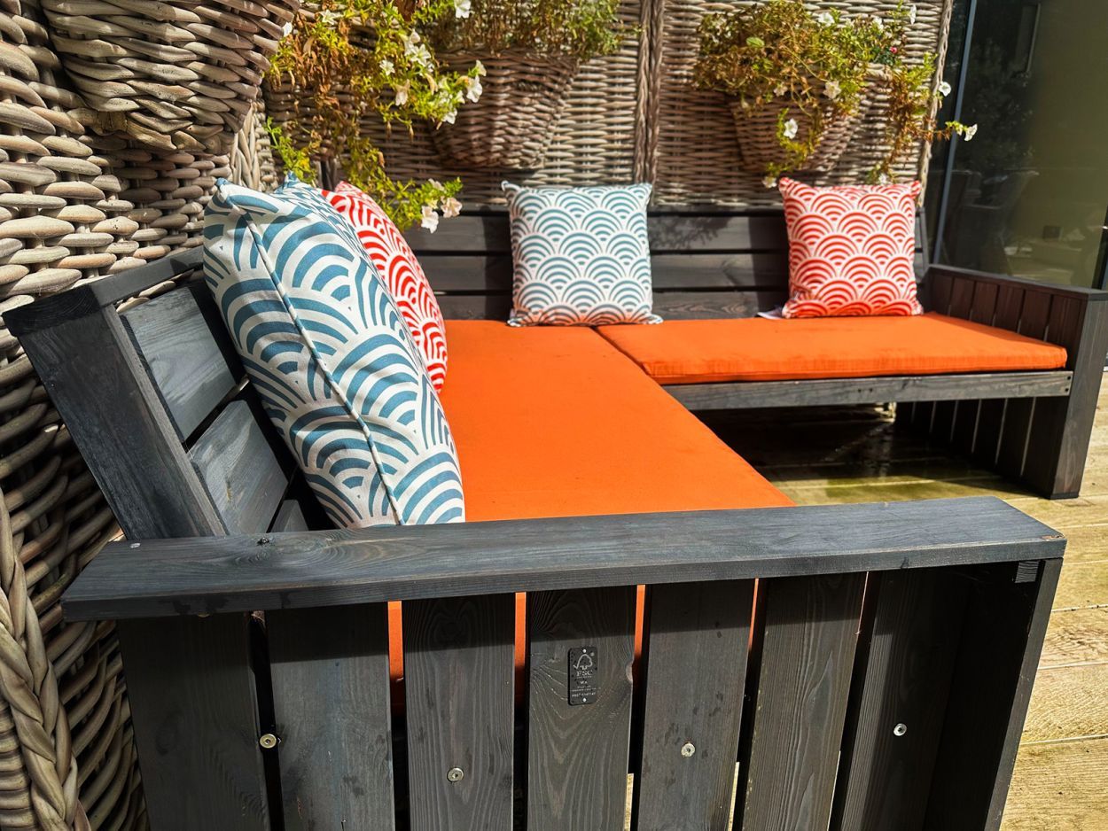 Cecina Corner Bench | November Offers-Garden Furniture Centre-MidInstock,instock,MidRange,Outdoor Furniture,Benches,Sale,Monthly Offers-{collection_title}