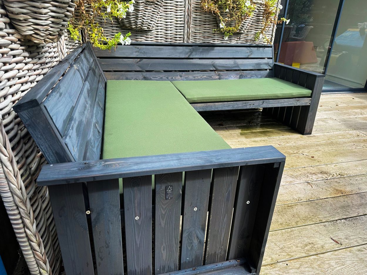 Cecina Corner Bench | November Offers-Garden Furniture Centre-MidInstock,instock,MidRange,Outdoor Furniture,Benches,Sale,Monthly Offers-{collection_title}