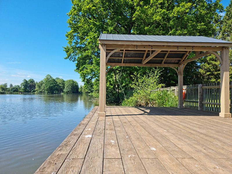Cedar Gazebo 3.6m x 3.2m | FSC® Certified