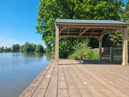 Cedar Gazebo 3.6m x 3.2m | FSC® Certified
