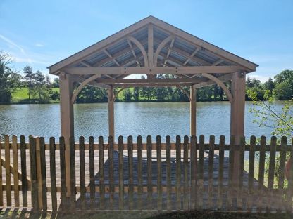 Cedar Gazebo 3.6m x 3.2m | FSC® Certified