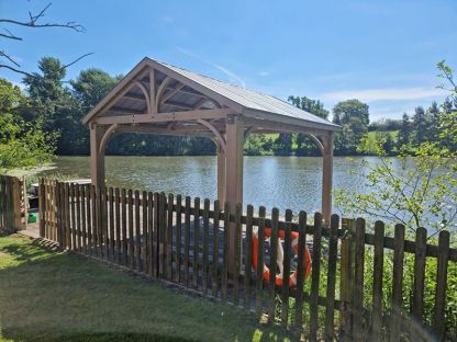 Cedar Gazebo 3.6m x 3.2m | FSC® Certified