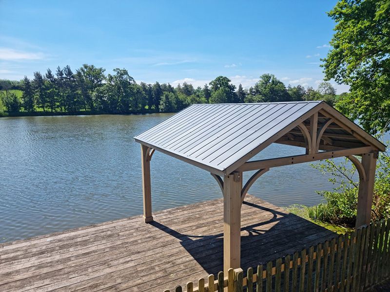 Cedar Gazebo 4.2m x 3.6m | FSC® Certified