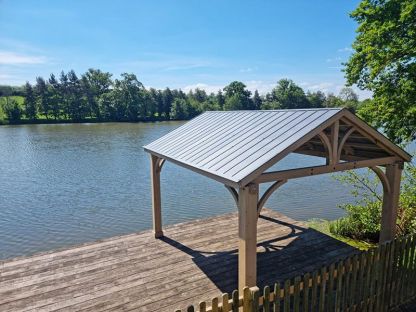 Cedar Gazebo 4.2m x 3.6m | FSC® Certified