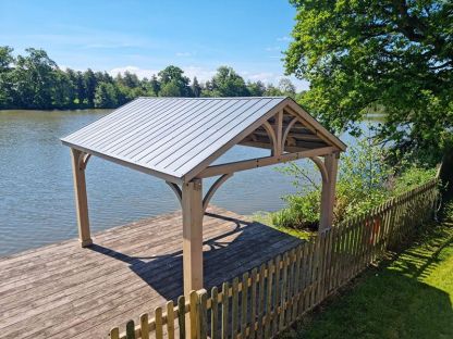 Cedar Gazebo 3.6m x 3.2m | FSC® Certified
