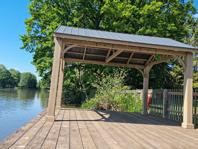 Cedar Gazebo 4.2m x 3.6m | FSC® Certified