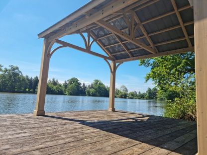Cedar Gazebo 3.6m x 3.2m | FSC® Certified