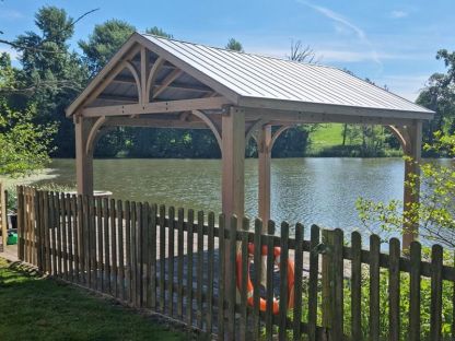 Cedar Gazebo 3.6m x 3.2m | FSC® Certified