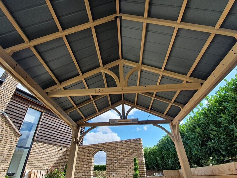 Cedar Gazebo 4.2m x 3.6m | FSC® Certified