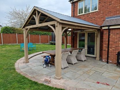 Cedar Gazebo 3.6m x 3.2m | FSC® Certified