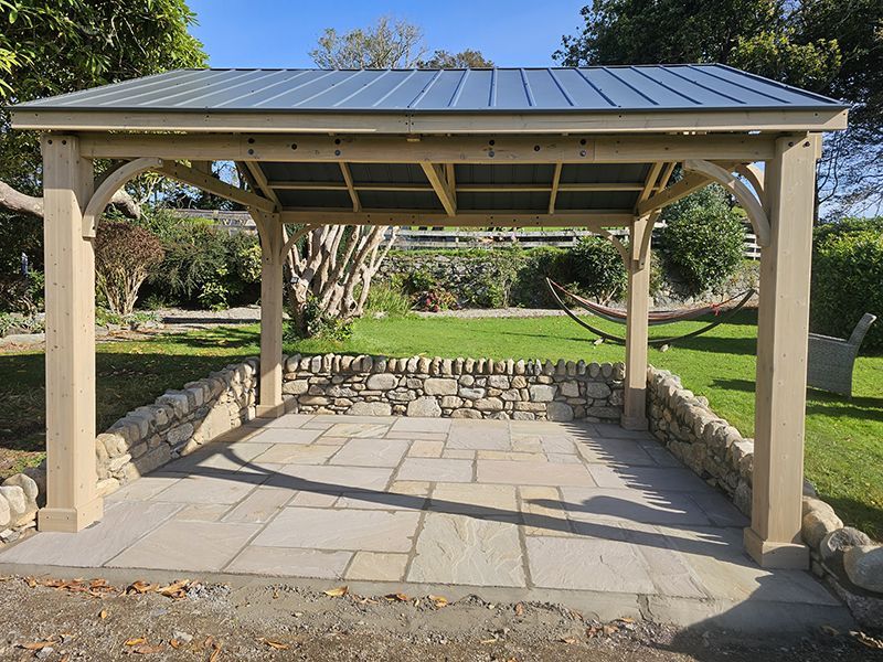 Cedar Gazebo 3.6m x 3.2m | FSC® Certified